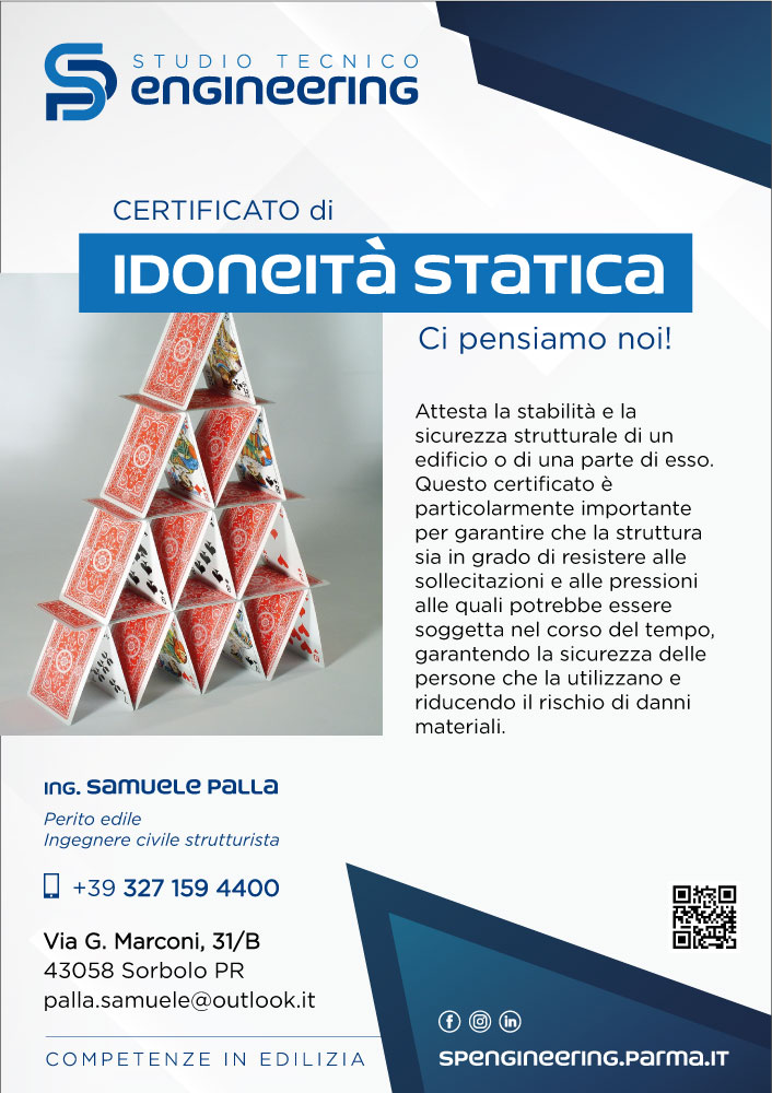 certificato di idoneità statica